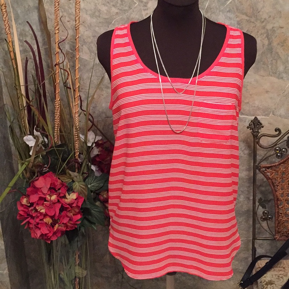 Ann Taylor loft🌹Shirt top blouse tunic sleeveless